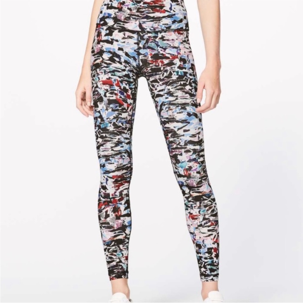 Lululemon Colorful Print Leggings